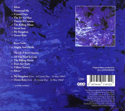 Echo & The Bunnymen: Ocean Rain [CD]