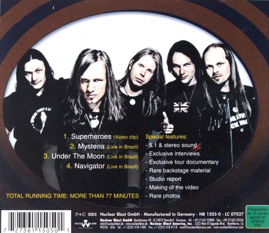 Edguy: Superheroes [DVD]