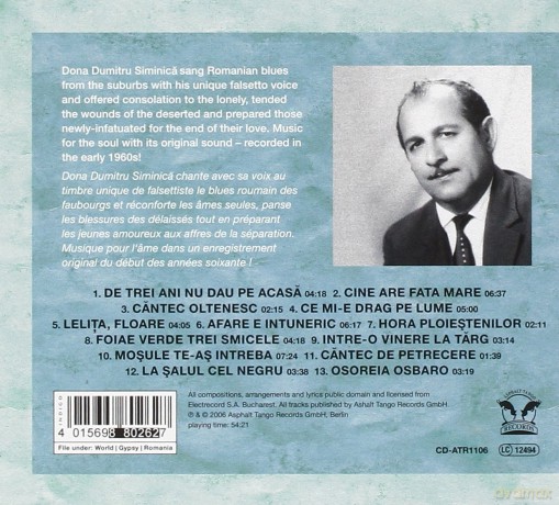 Siminica Dona Dumitru: Sounds From A Bygone Age 3 [CD]