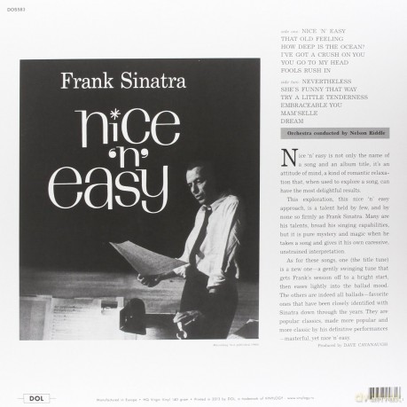 Sinatra Frank: Nice N Easy [Winyl]