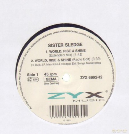 Sister Sledge: World Rise & Shine [Winyl]