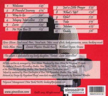 Sitson Gino: Way To Go [CD]