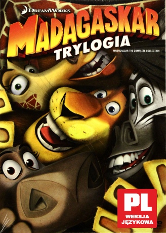 Madagaskar Trylogia 1+2+3 [BOX] [3DVD]