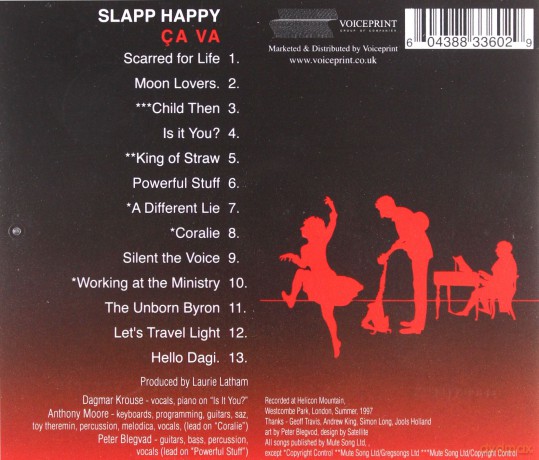Slapp Happy: Ca Va [CD]
