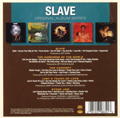 Slave: Original Album Series [5CD]