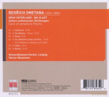 Smetana Bedrich: Mein Vaterland - Ma Vlast [CD]