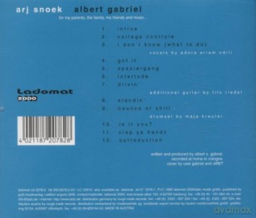Snoek Arj: Albert Gabriel [CD]