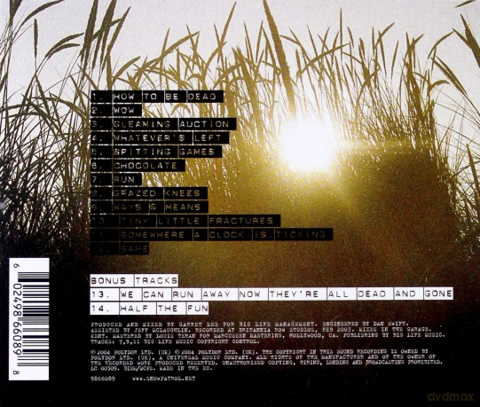 Snow Patrol: Final Straw [CD]