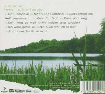 Sofaplanet: Power To The Poeble [CD]