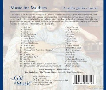 Souter/Victoria Singers: Music For Mothers [CD]
