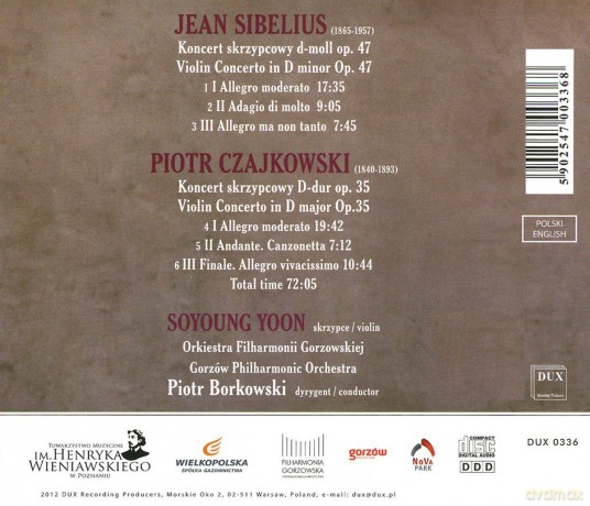 Soyoung Yoon: Violin Concertos [CD]