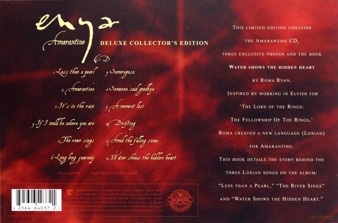 Enya: Amarantine (Deluxe Special Edition) [BOX] [CD]