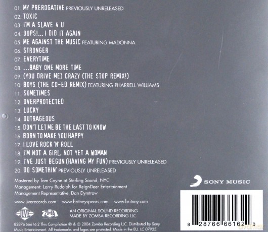 Britney Spears: Greatest Hits [CD]