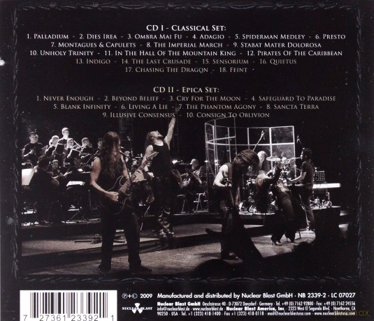 Epica: The Classical Conspiracy-Live [2CD]