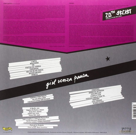 Squillo Jo Eletrix: Girl Senza Paura [Winyl]