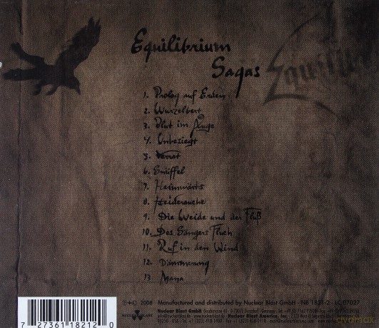 Equilibrium: Sagas [CD]
