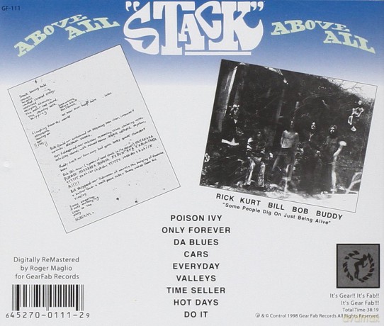 Stack: Above All [CD]
