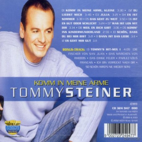 Steiner Tommy: Komm In Meine Arme [CD]