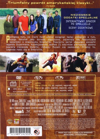 Tajemnice Smallville sezon 1 [6DVD]
