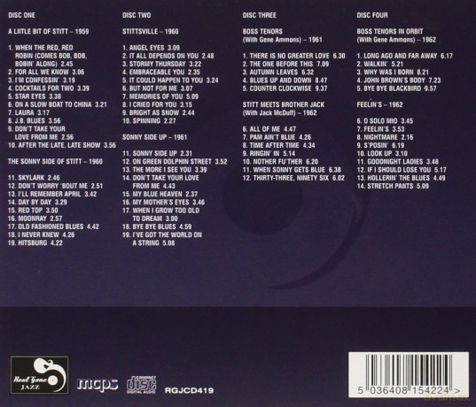 Stitt Sonny: 8 Classic Albums vol. 2 [4CD]