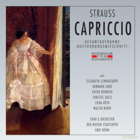 Strauss Richard & Boehm & Schwarzkopf & Dermota & Goltz & Koeth & Uhde: Capriccio Live 1960 [2CD]