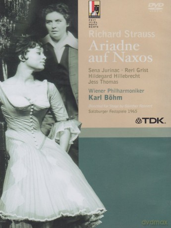 Strauss Richard & Wpo & Boehm & Jurinac & Grist & Hillebrecht: Ariadne Auf Naxos [DVD]