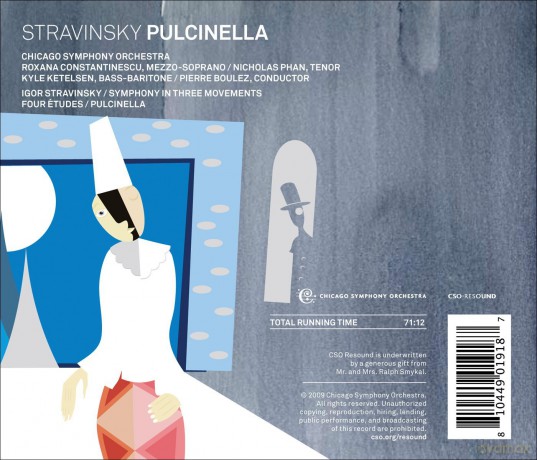 Strawinsky Igor: Pulcinella [CD]