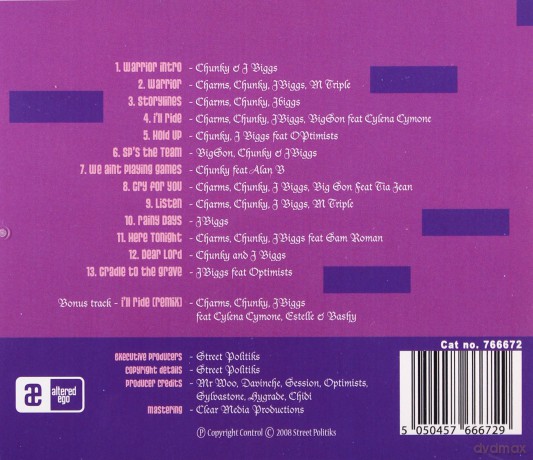 Street Politiks: Purple Mondays [CD]