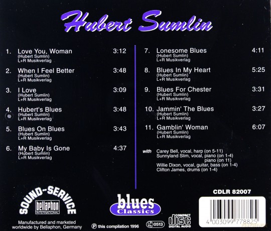 Sumlin Hubert: Blues Classics [CD]