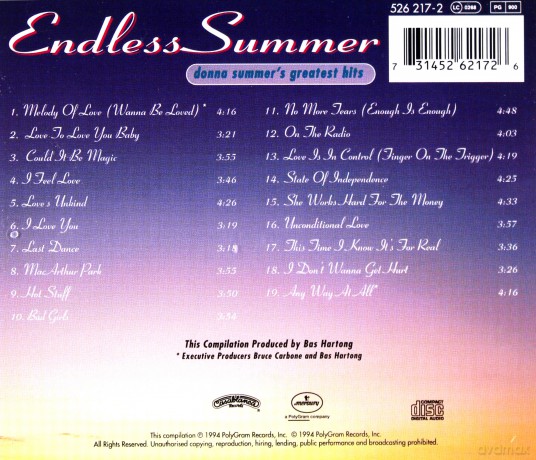 Summer Donna: Endless Summer [CD]