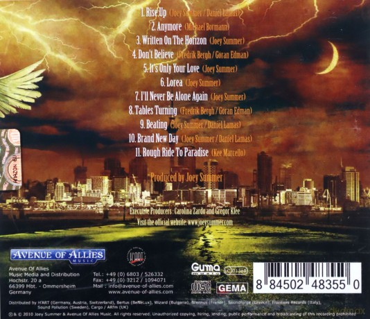 Summer Joey: Written On The Horizon [CD]