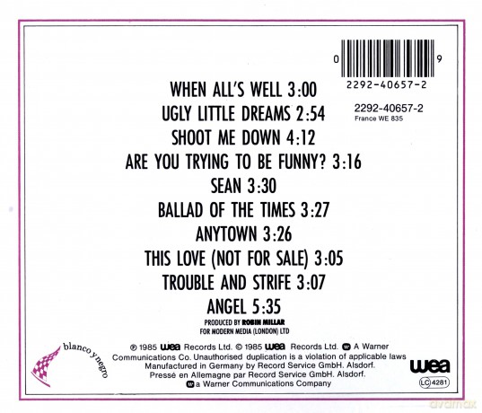 Everything But The Girl: Love Not Money [CD]