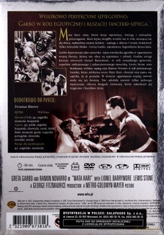 Mata Hari wydanie kolekcjonerskie [DVD]