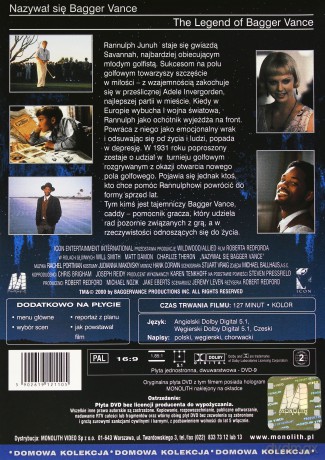 Nazywał się Bagger Vance [DVD]