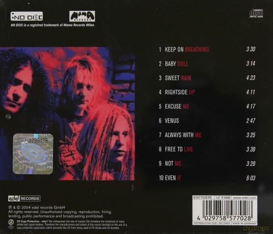 Exilia: Rightside Up [CD]
