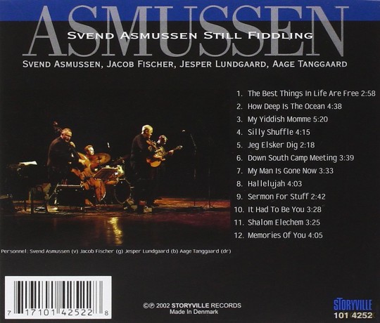 Svend Asmussen: Still Fiddling [CD]