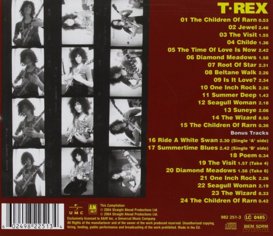 T Rex: T Rex [CD]