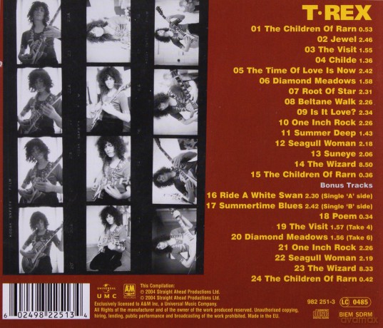 T Rex: T Rex [CD]