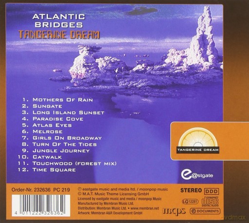 Tangerine Dream: Atlantic Bridges [CD]