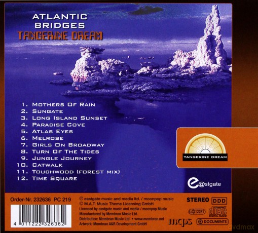 Tangerine Dream: Atlantic Bridges [CD]
