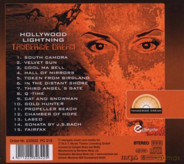 Tangerine Dream: Hollywood Lightning [CD]