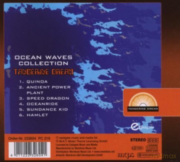 Tangerine Dream: Ocean Waves Collection [CD]