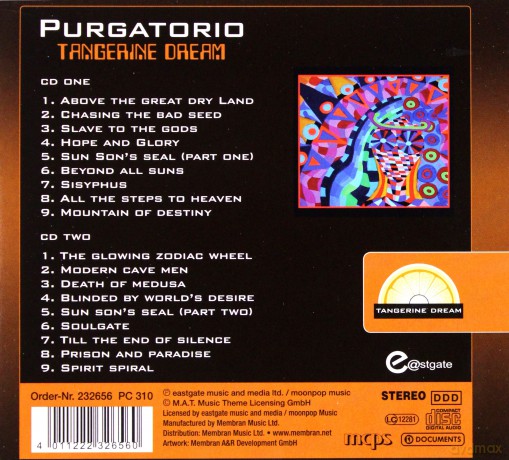 Tangerine Dream: Purgatorio [2CD]