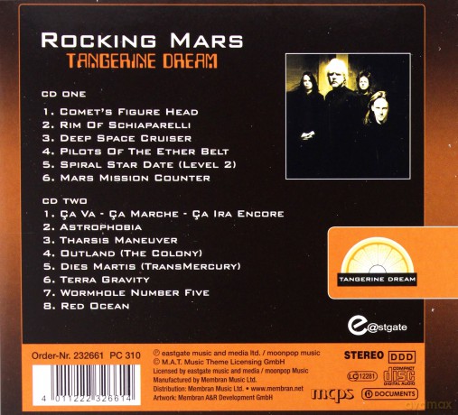 Tangerine Dream: Rocking Mars [2CD]
