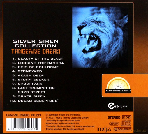 Tangerine Dream: Silver Siren Collection [CD]