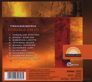 Tangerine Dream: Transsiberia [CD]
