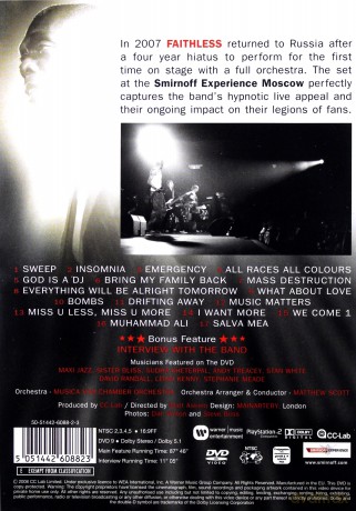 Faithless: Faithless Live In Moscow [DVD]