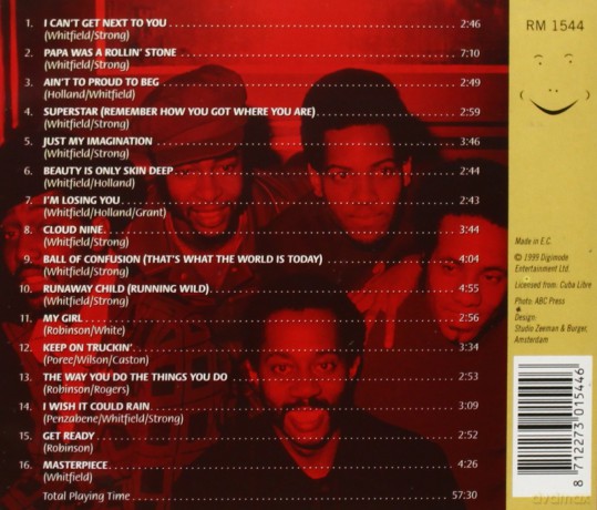 Temtations: Masterpieces [CD]