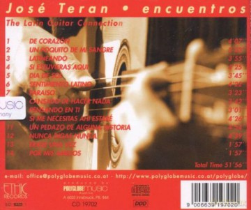 Teran Jose: Encuentros - The Latin Guitar Connection [CD]
