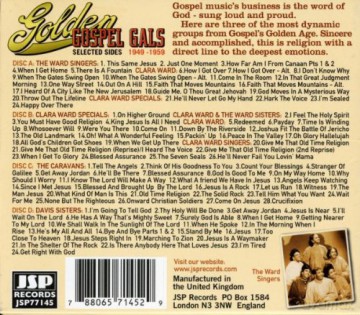 The Caravans And More Clara Ward: Golden Gospel Gals Selected Sides 1949-1 [4CD]